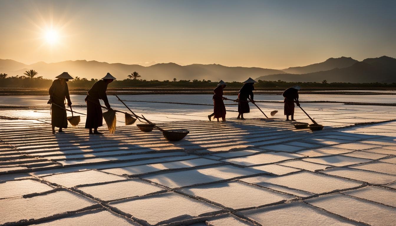 salt making in Pangasinan