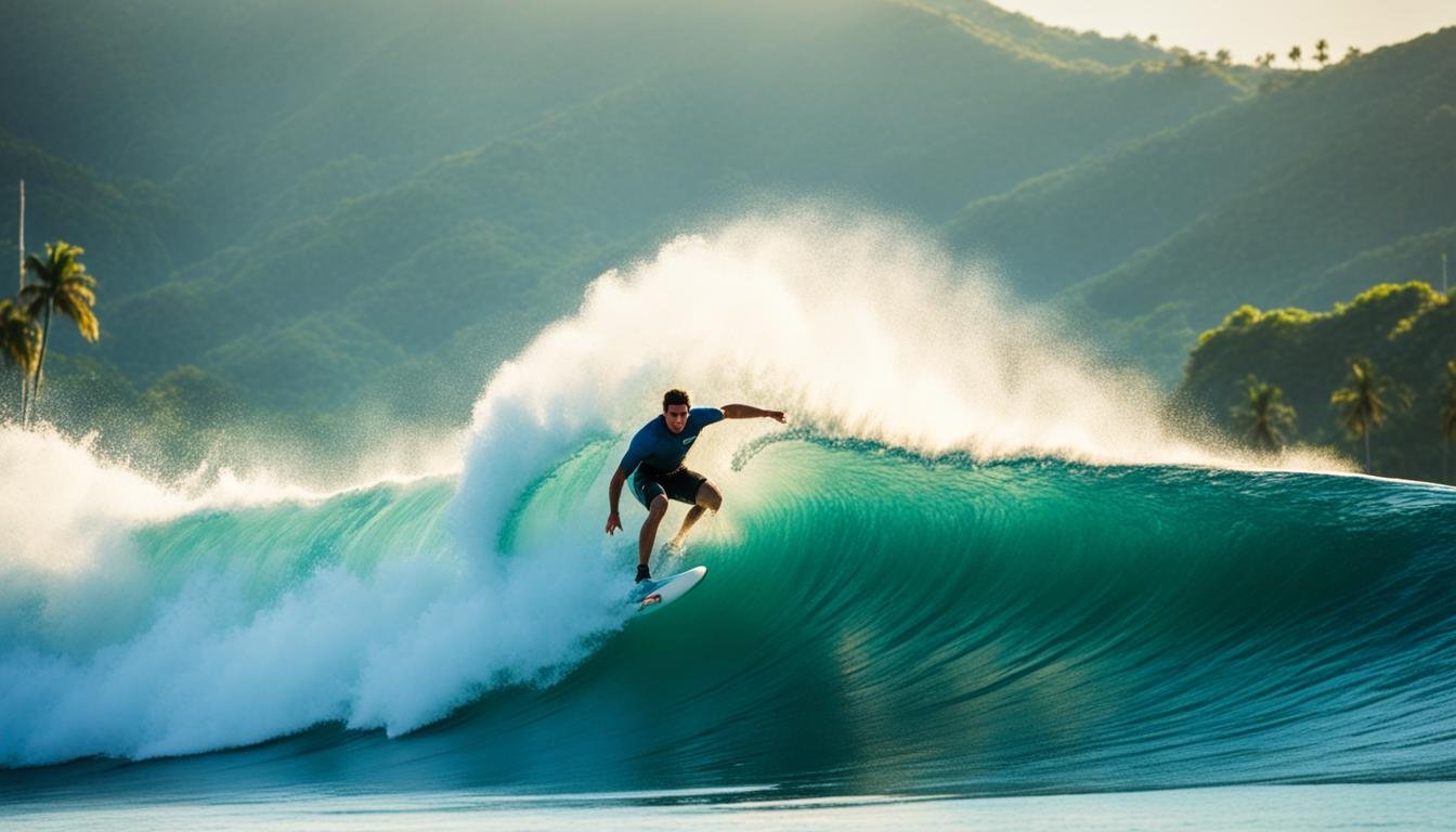 Surfing in Pangasinan